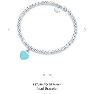 Return to Tiffany silver Bead bracelet